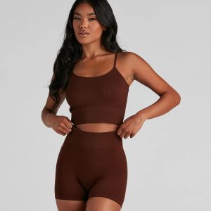 Never Take Off Seamless Longline Bralette