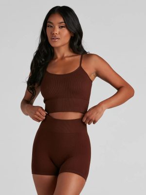 Never Take Off Seamless Longline Bralette