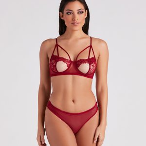 Baby Be Mine Lace Bra And Panty