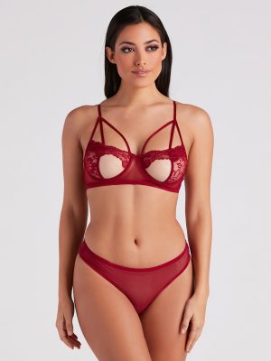 Baby Be Mine Lace Bra And Panty