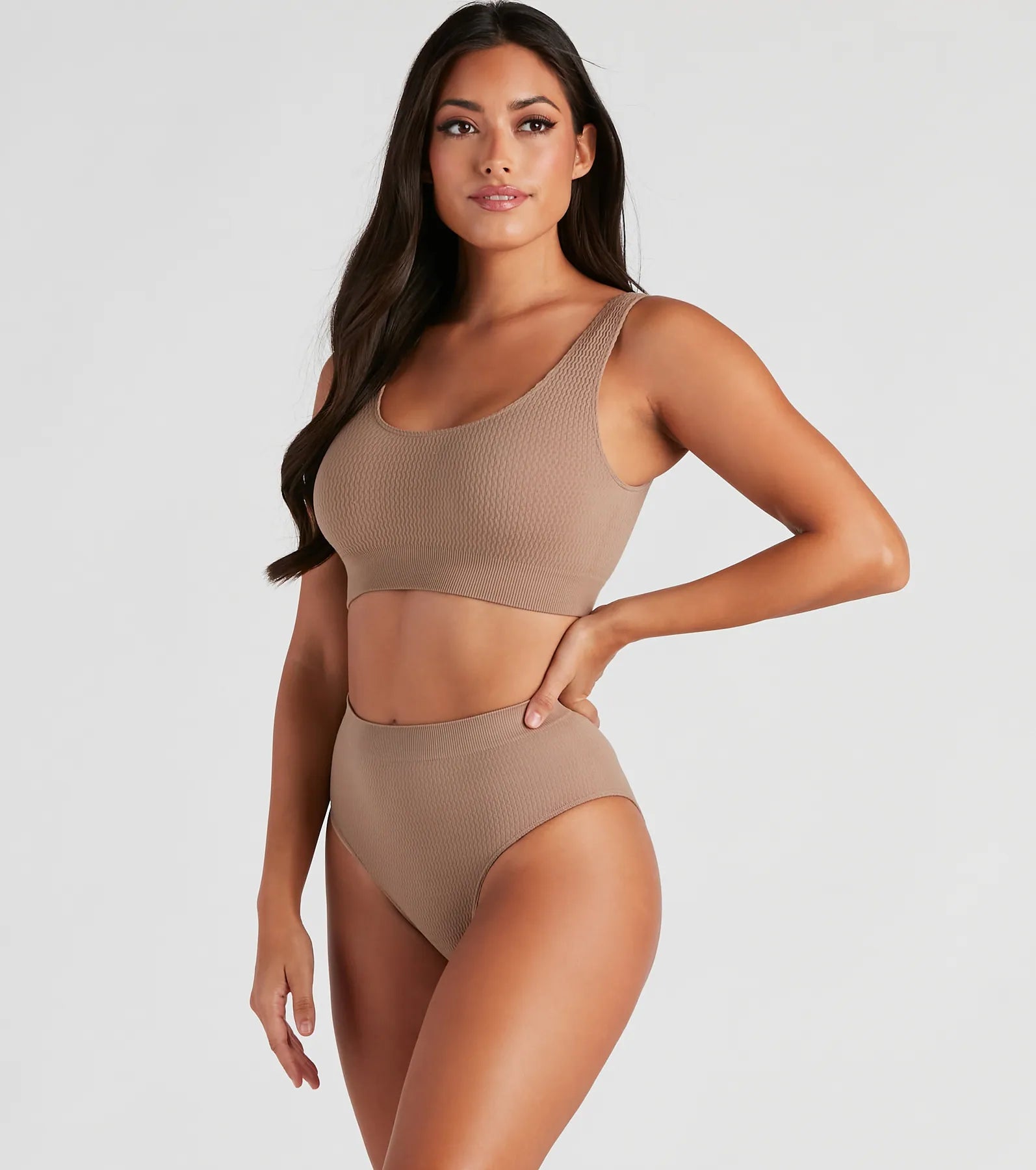 Cozy Cute Girl Bralette And Panty Set - Image 4