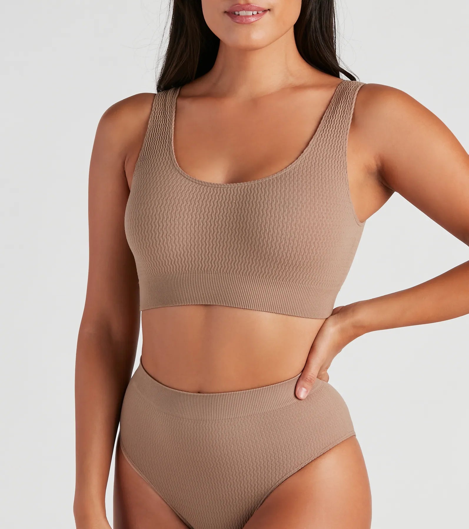 Cozy Cute Girl Bralette And Panty Set - Image 6