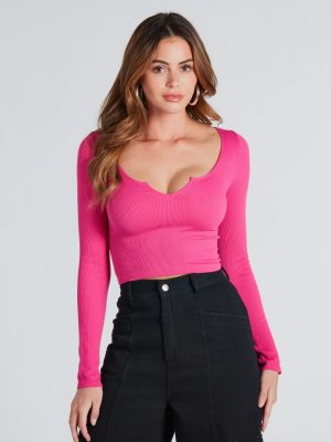 Flawless Energy Long Sleeve Crop Top