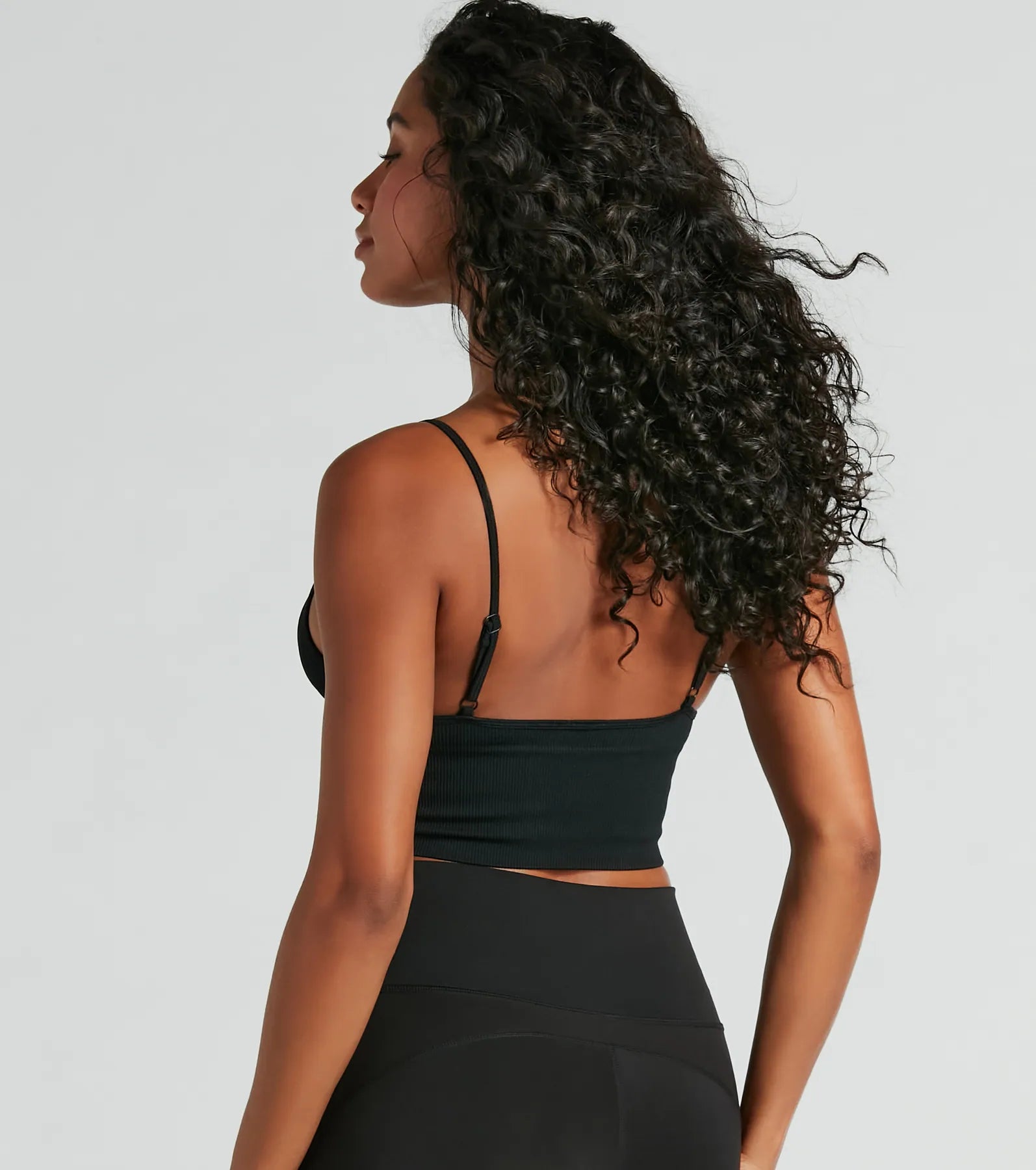 Perfectly Minimal Seamless Longline Bralette - Image 2