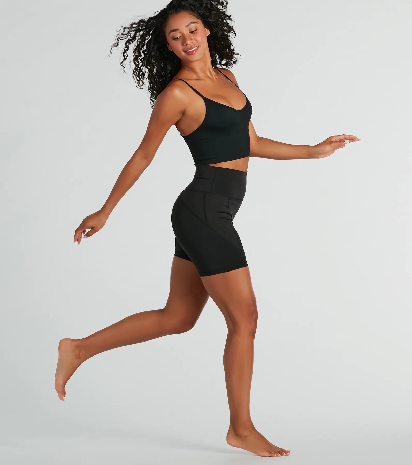 Perfectly Minimal Seamless Longline Bralette - Image 3