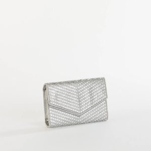 Let's Have A Toast Rhinestone Crossbody Wallet