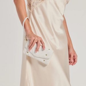 With Love Quilted Heart Wristlet