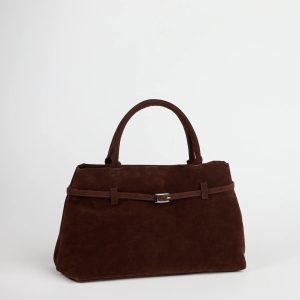 So Elevated Buckle Strap Satchel Bag
