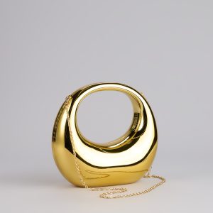 Structured Shine Metallic Bag