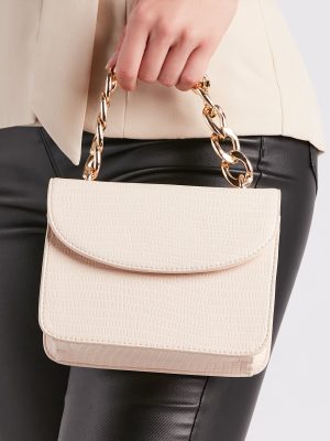 Simply Elevated Croc-Embossed Crossbody Bag