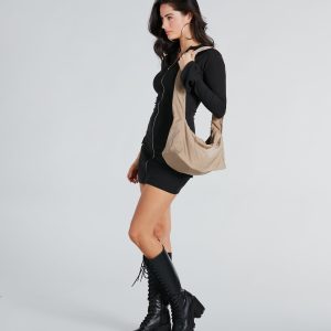 Carry On In Style Scrunch Shoulder Bag