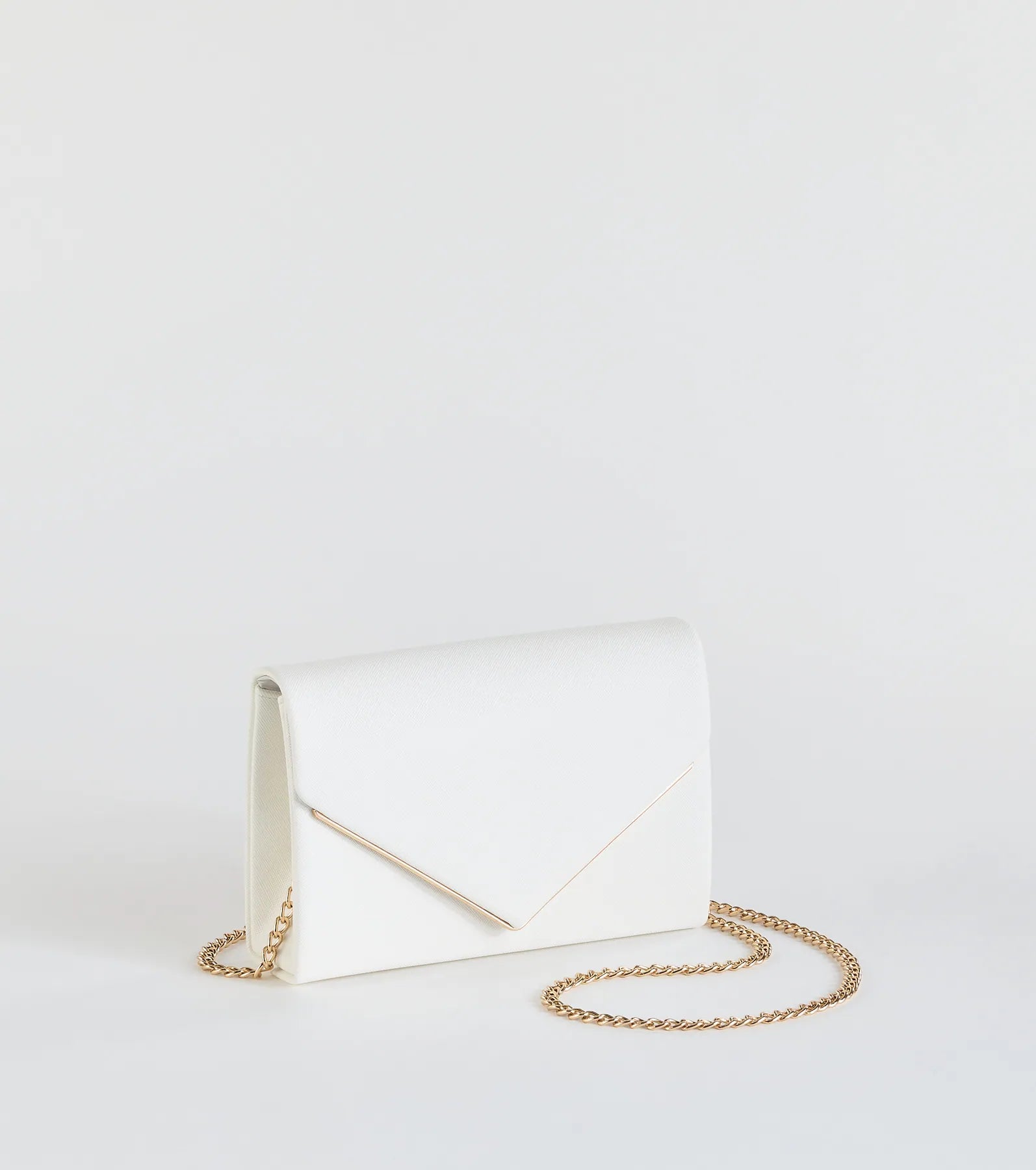 Class Act Faux Leather Envelope Crossbody Bag - Image 8