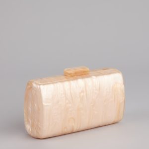 Major In Vibe Marble Clutch