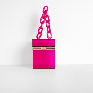 Outside The Box Acrylic Clutch