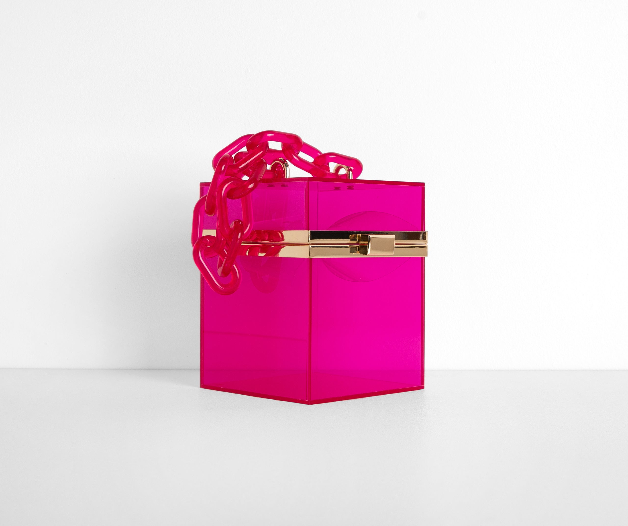 Outside The Box Acrylic Clutch - Image 5