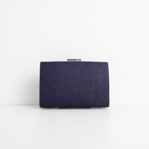 Midnight Wishes Glitter Box Clutch