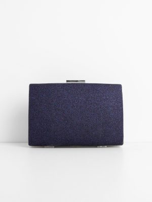 Midnight Wishes Glitter Box Clutch