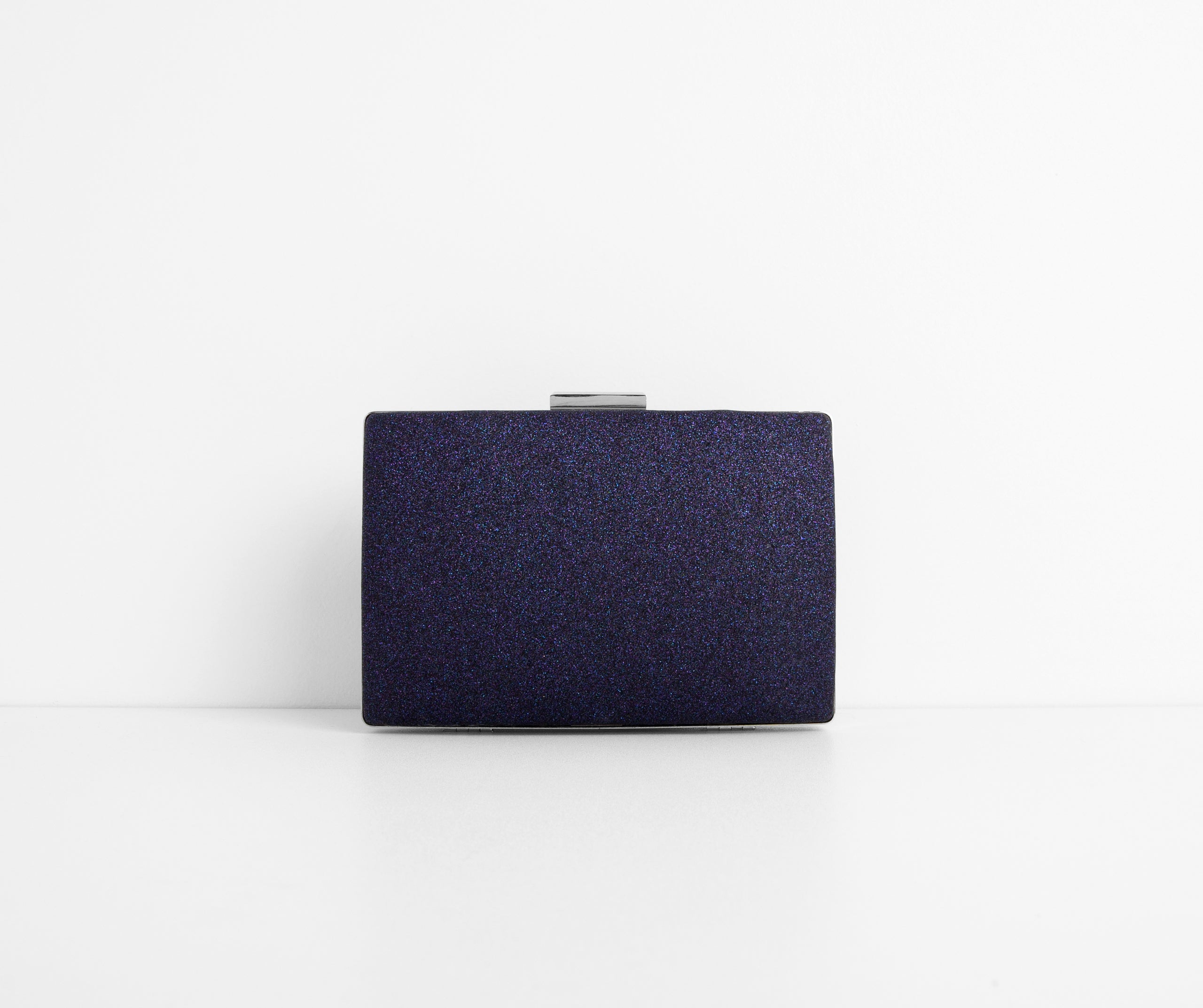 Midnight Wishes Glitter Box Clutch - Image 6