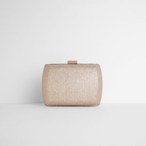 Comin' In Clutch Glitter Mesh Evening Bag