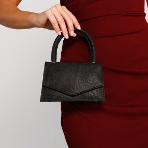 Glitzy Mini Top Handle Bag
