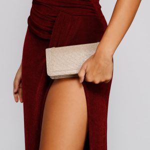 Glow On Honey Glitter Crossbody