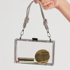 See My Style Clear Box Handbag