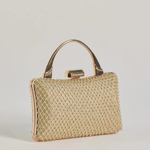 Glitz And Glam Rhinestone Clutch