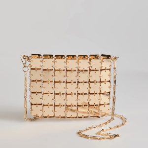 Made The List Square Chainmail Crossbody Bag