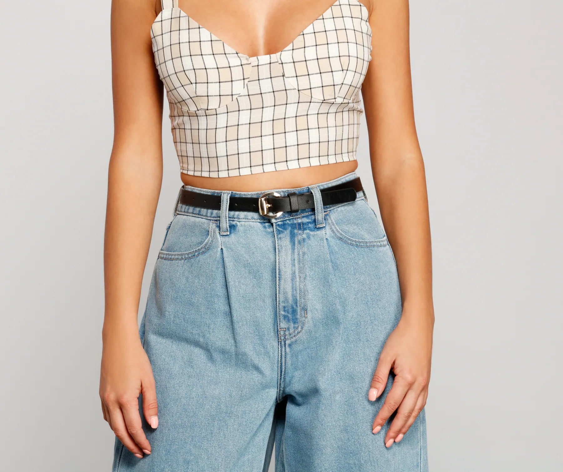 Classic Slim Faux Leather Belt Pack - Image 2