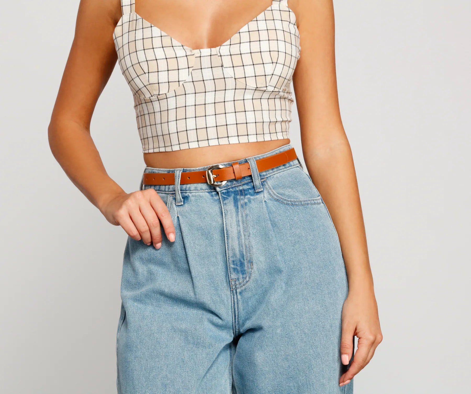 Classic Slim Faux Leather Belt Pack - Image 3