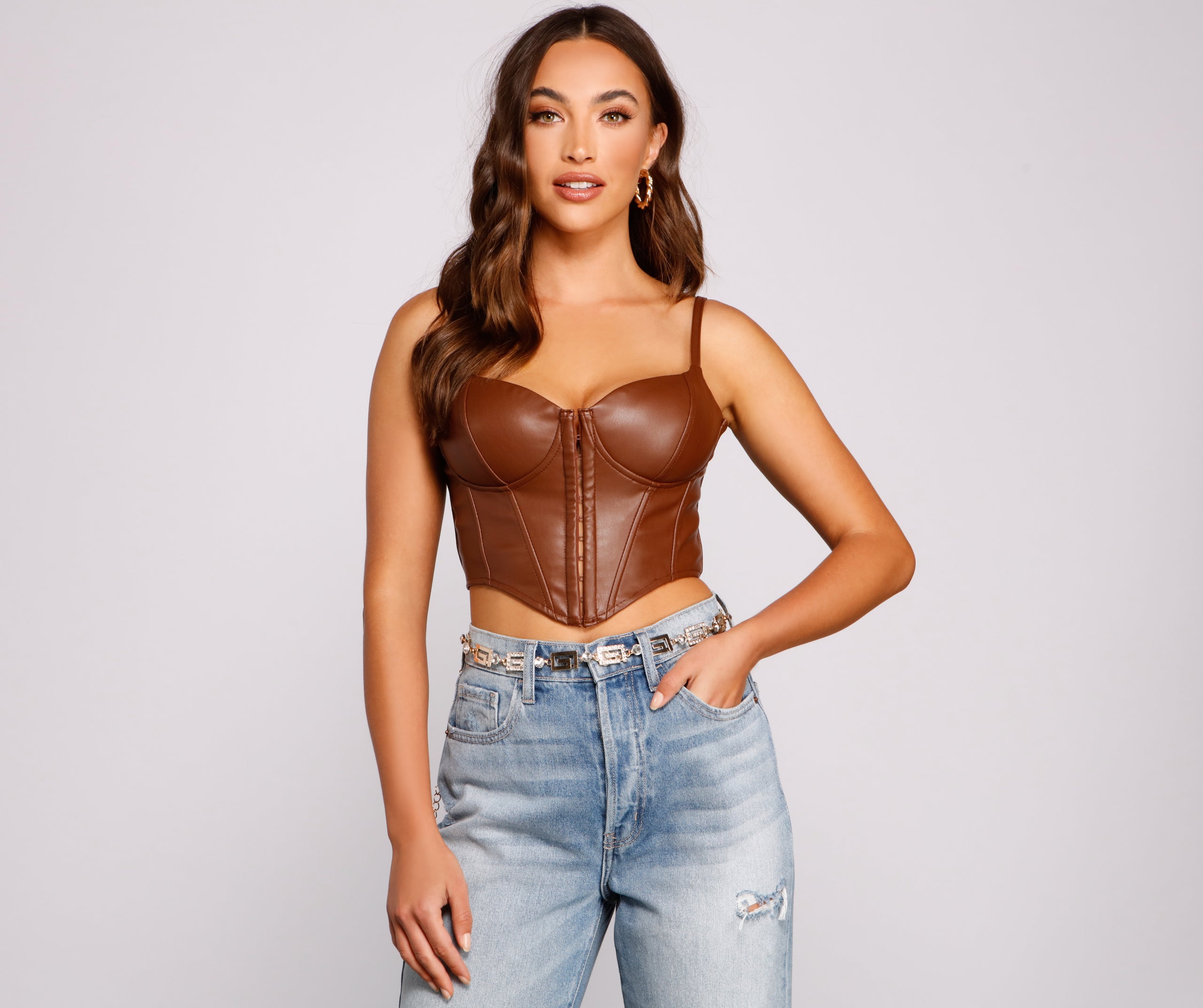 Key To Glam Rhinestone Belt - Image 2