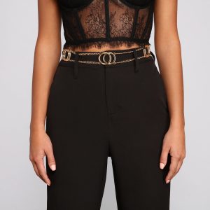 Glamorous Beauty Statement Chain Belt