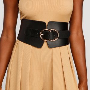 Chic Double O-Ring Corset Belt