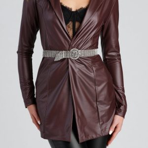 Major Luxe Eight Row Rhinestone Belt