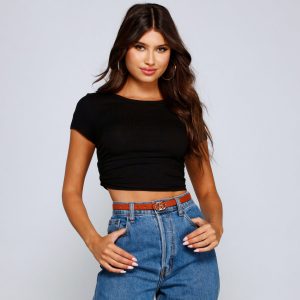 Chic Status Faux Leather Belt Pack