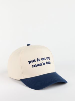 Put It On My Man's Tab Snap Back Cap