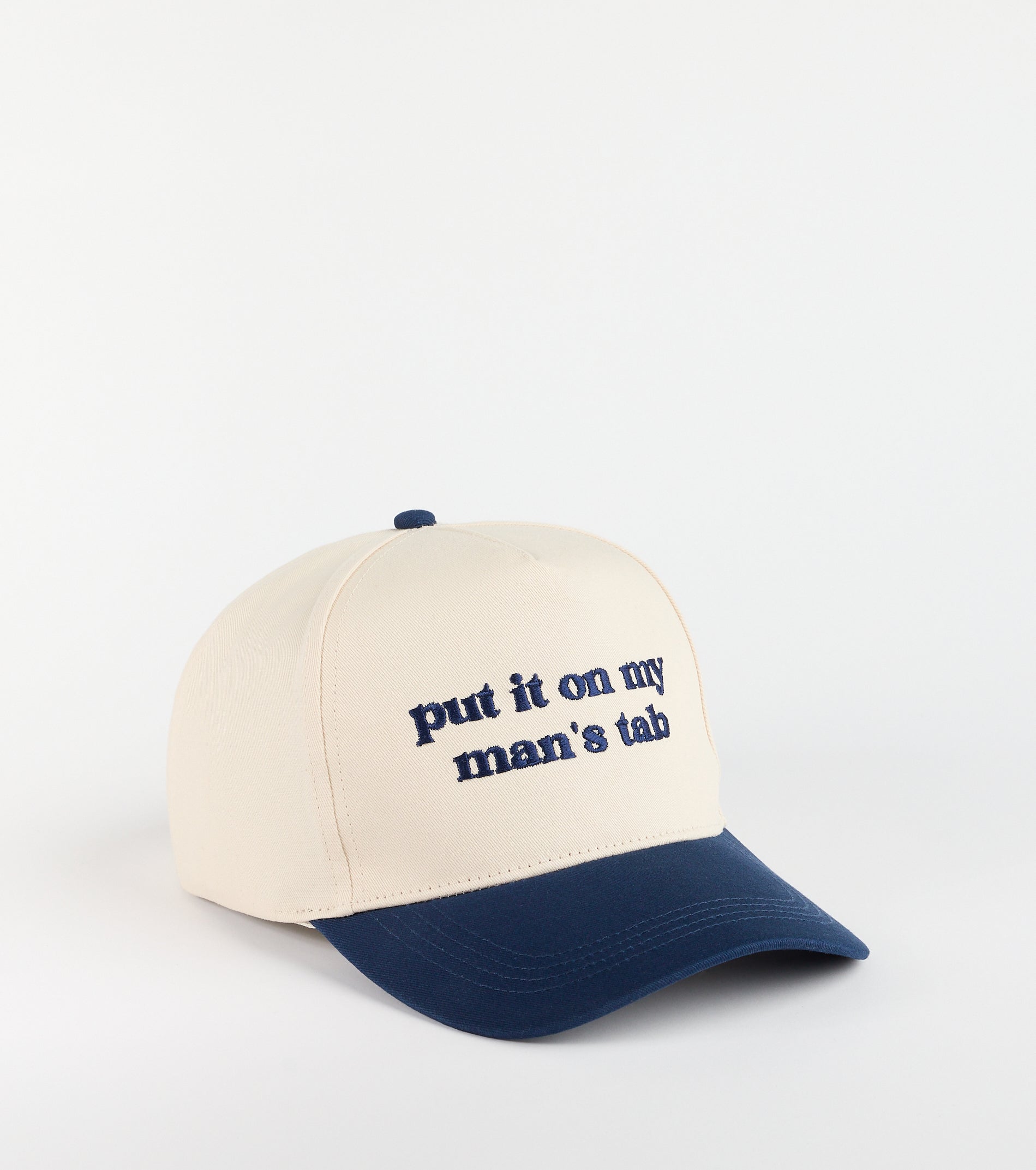 Put It On My Man's Tab Snap Back Cap