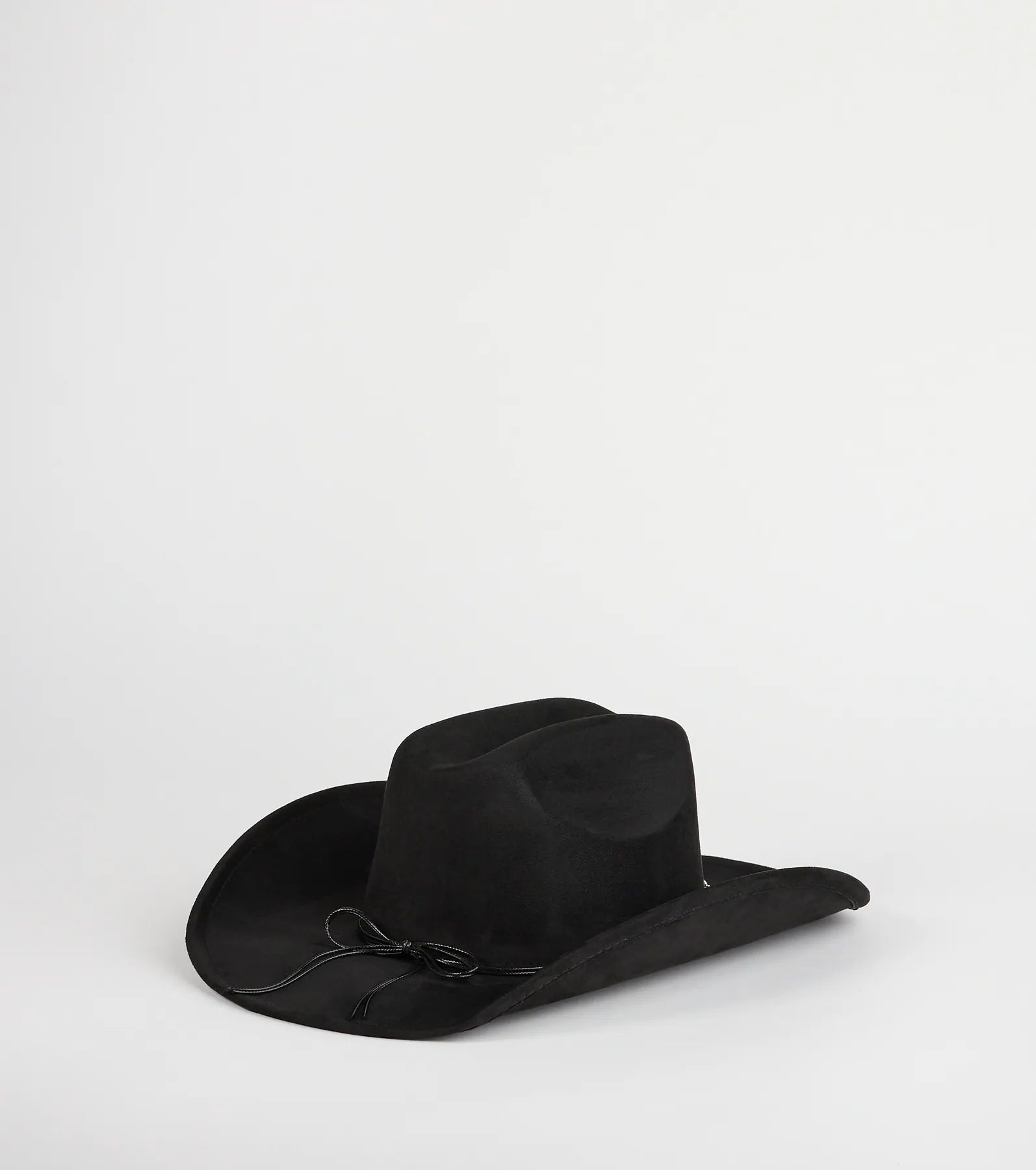 Western Babe Faux Suede Cowboy Hat - Image 3
