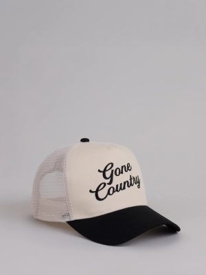 Gone Country Snap Back Trucker Hat