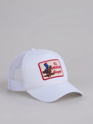 All American Cowgirl Snap Back Trucker Hat