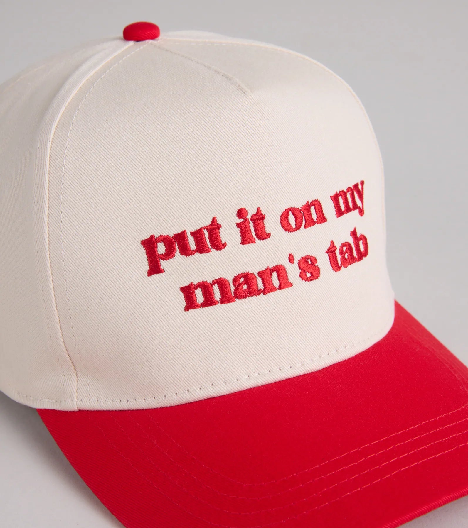 Put It On My Man's Tab Snap Back Cap - Image 11