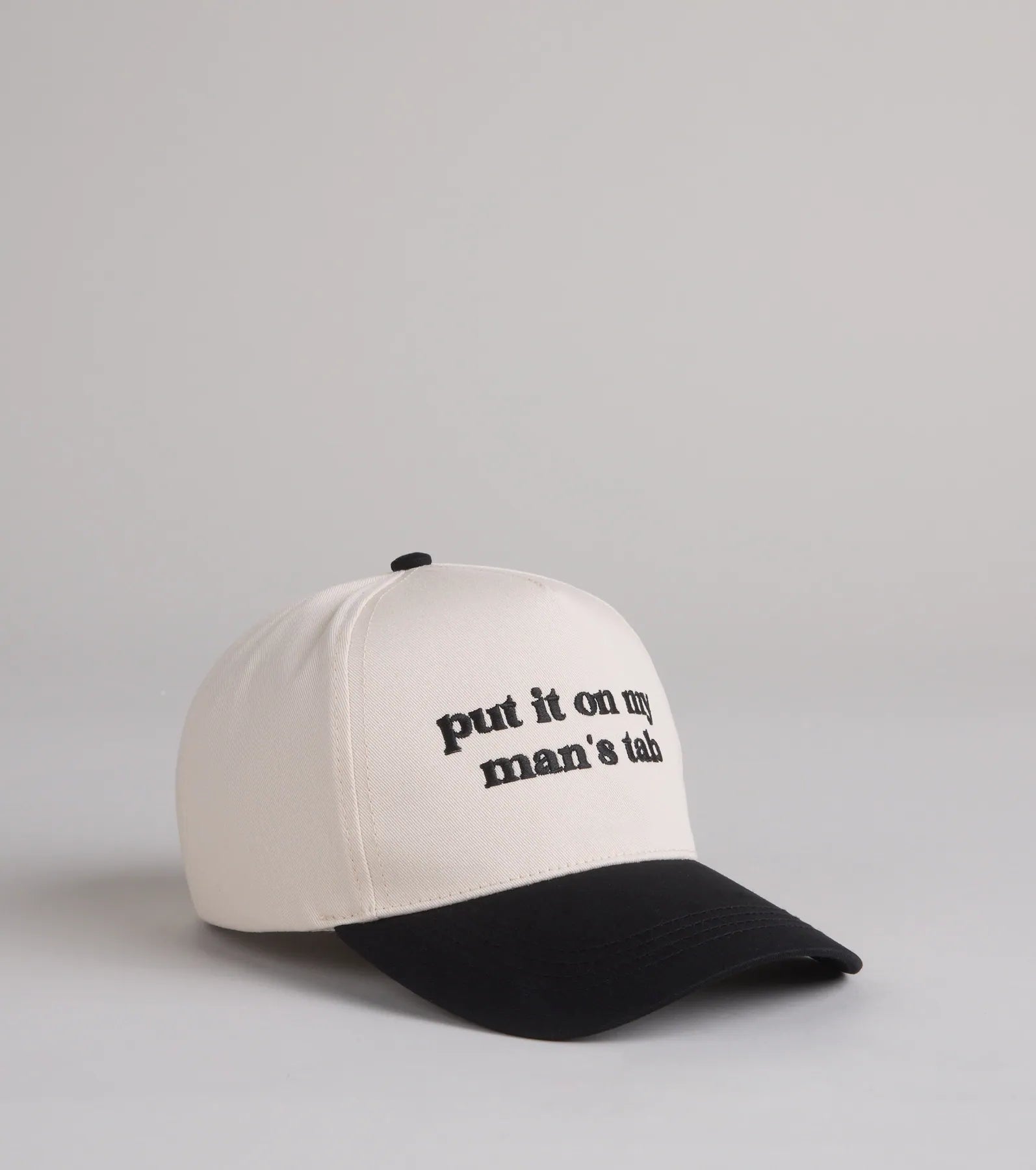 Put It On My Man's Tab Snap Back Cap - Image 6