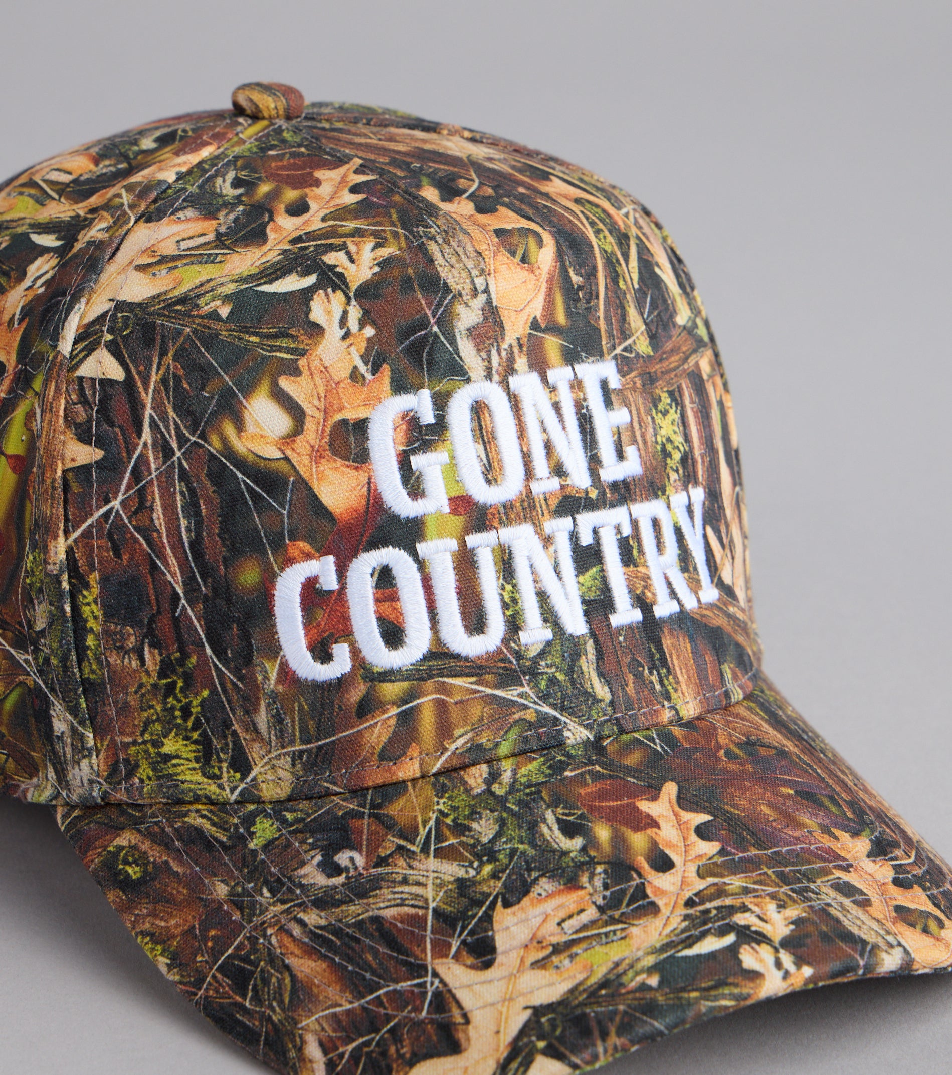 Gone Country Camo Baseball Cap - Image 3
