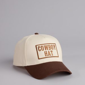 Cowboy Hat Two-Tone Baseball Cap