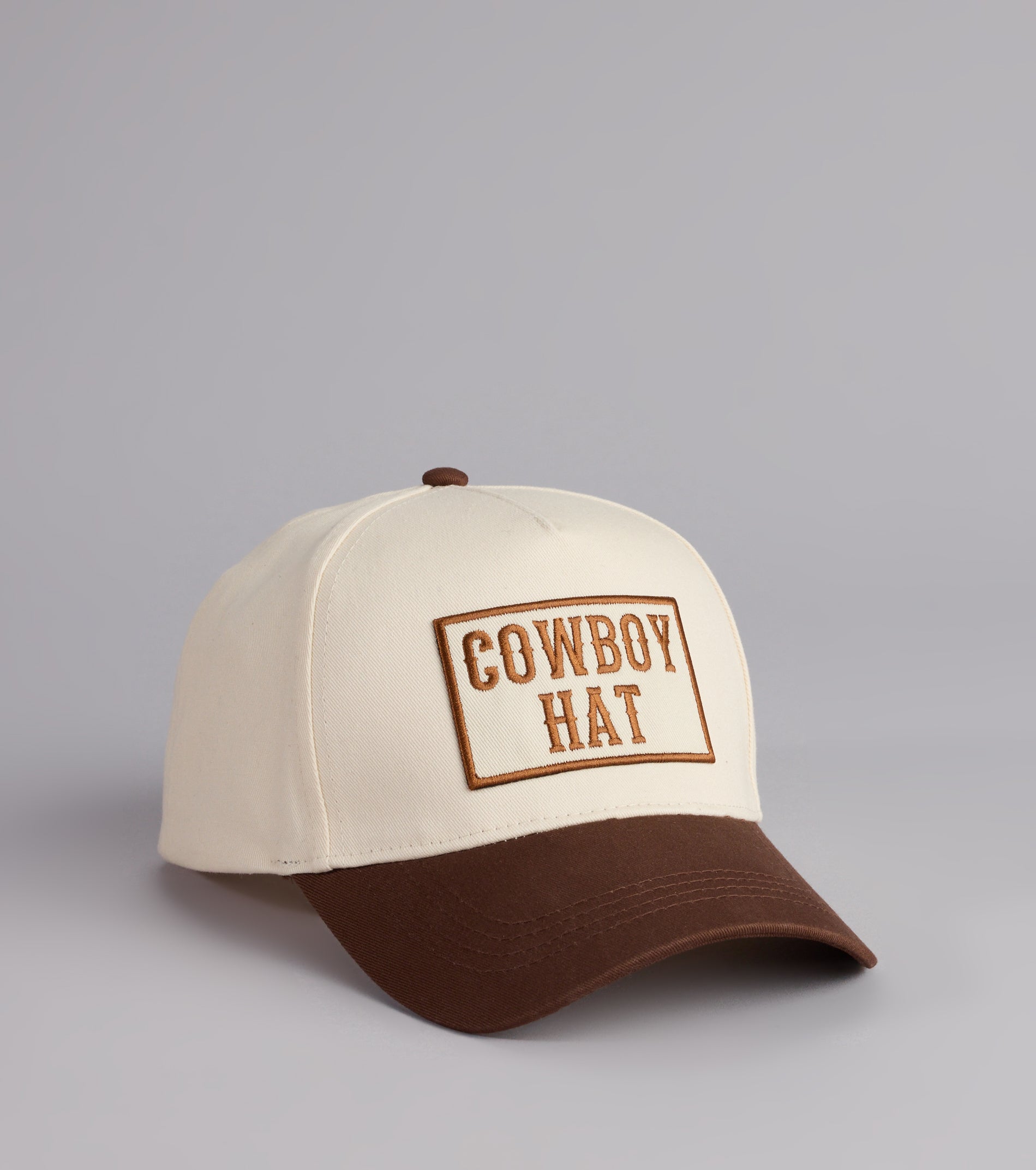 Cowboy Hat Two-Tone Baseball Cap