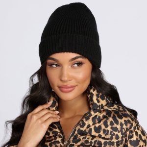 Blame It On The Weather Knit Beanie