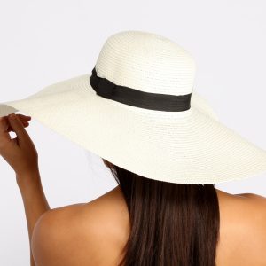 Shady Baby Floppy Straw Hat
