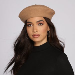 So Chic Wool Beret