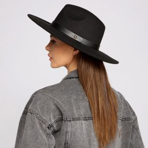 Vacay Bound Faux Wool Panama Hat