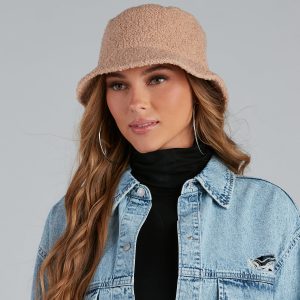 Cuddly Cute Sherpa Bucket Hat